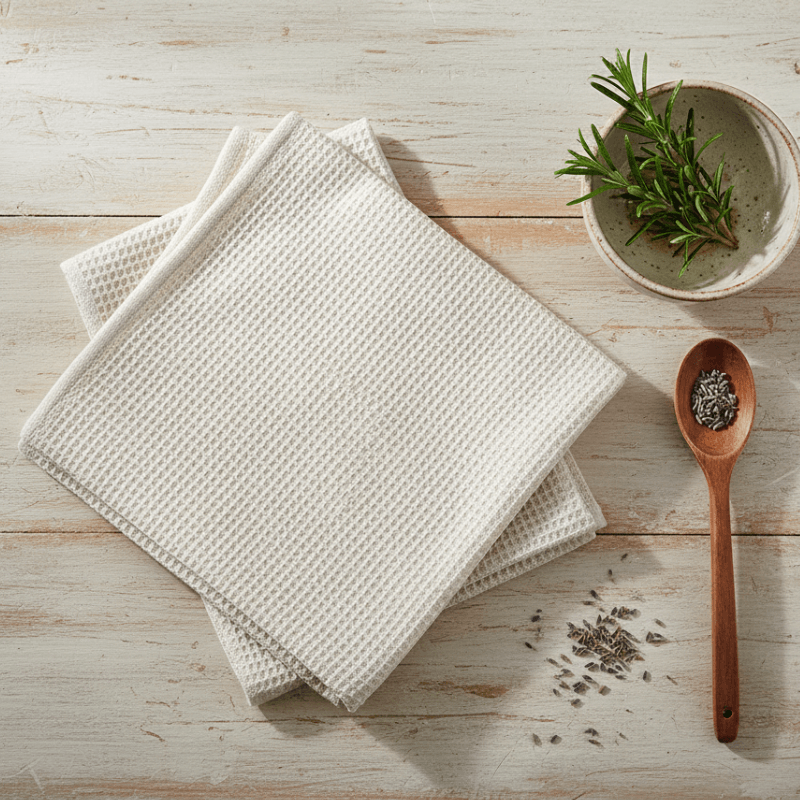 Waratah Wood Co™ 6-Pieces 100% Cotton Waffle Weave Dish Cloths