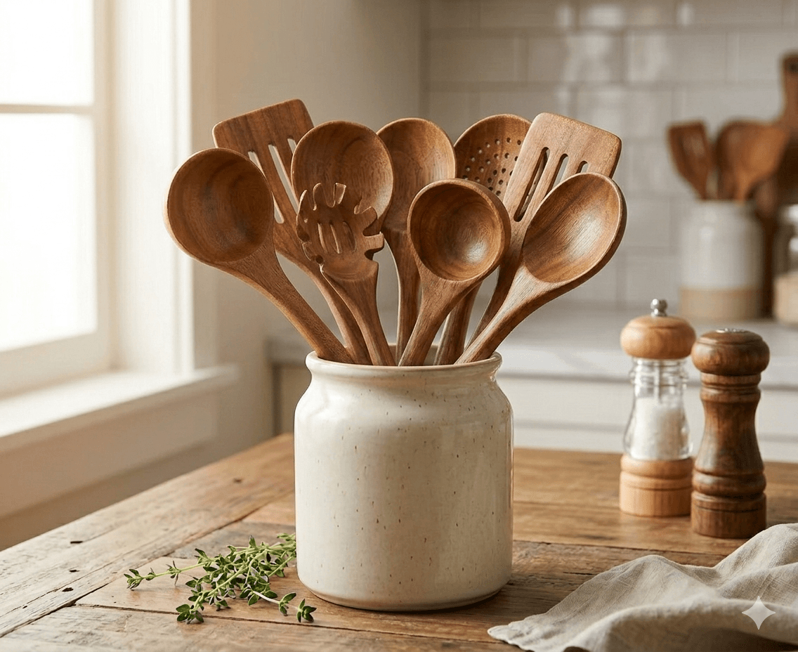 Waratah Wood Co™ Premium Utensils Set