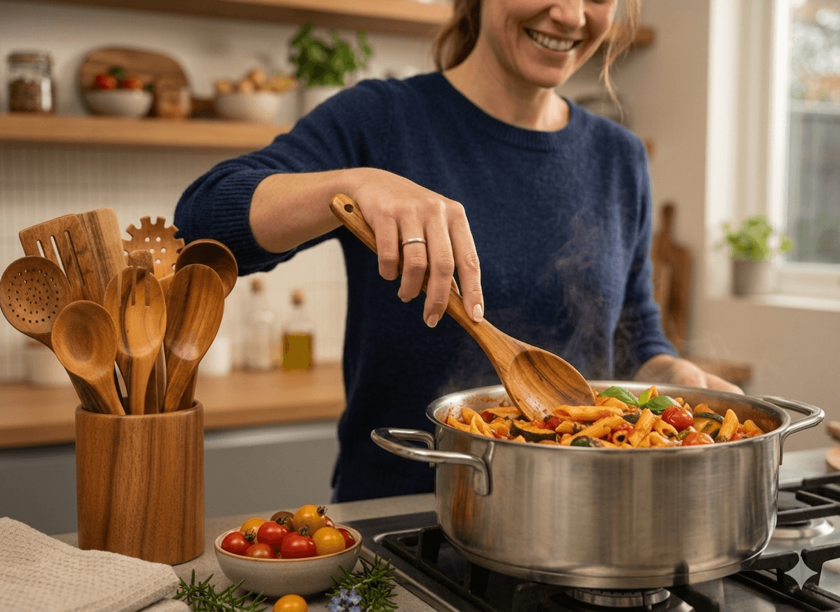 Waratah Wood Co™ Premium Utensils Set