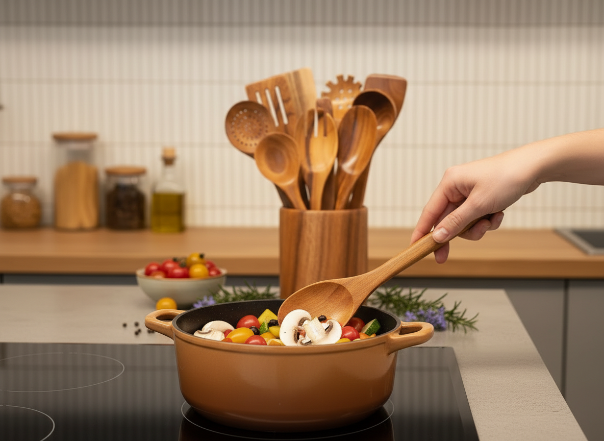 Waratah Wood Co™ Premium Utensils Set