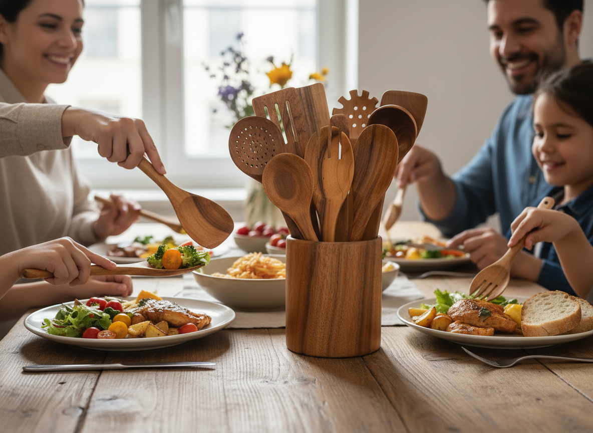 Waratah Wood Co™ Premium Utensils Set